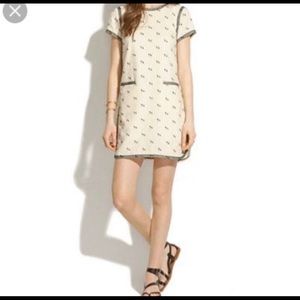 Madewell embroidered dress